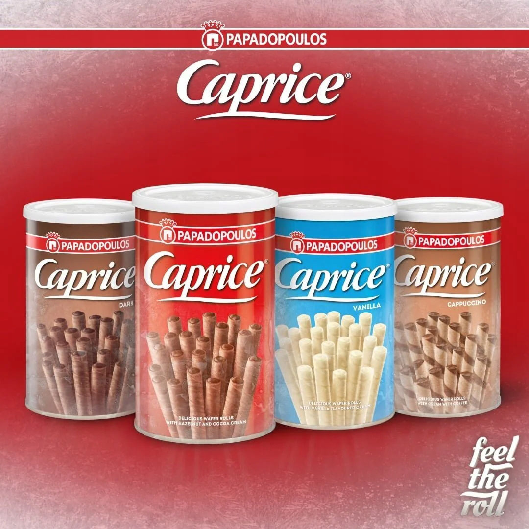 Řecké trubičky Caprice